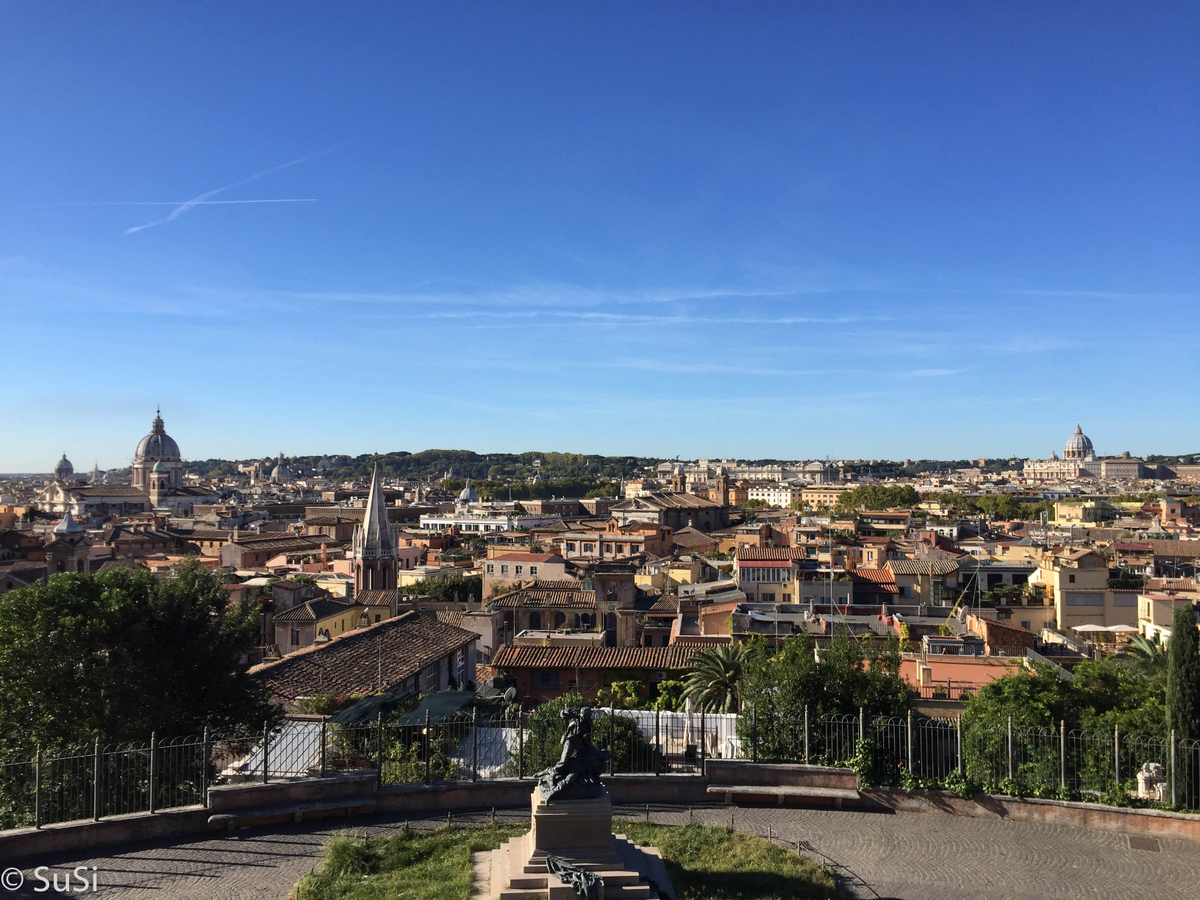 Eine schöne Aussicht über Rom Eine schöne Aussicht über Rom